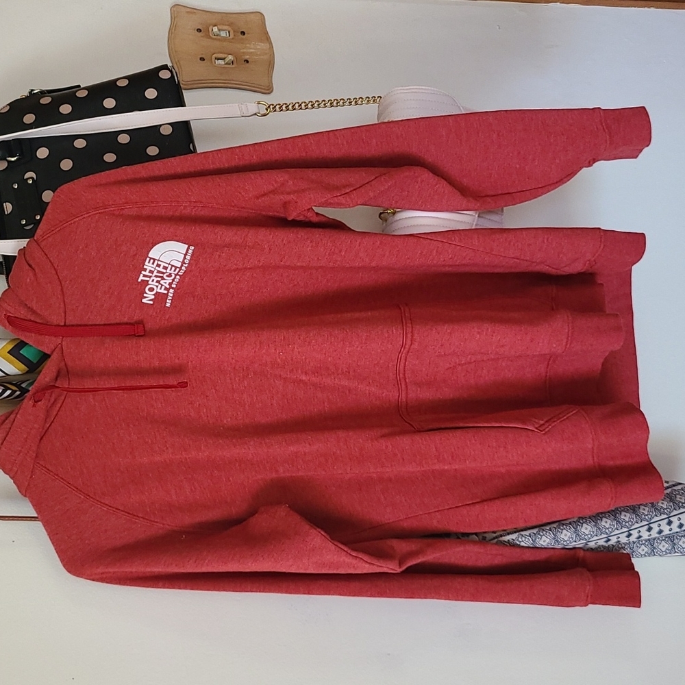 Red North Face Hoodie